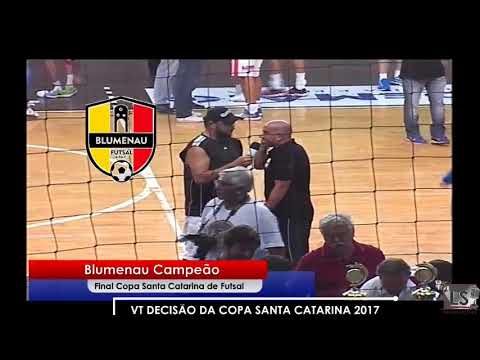 VT (Reprise) Decisão Copa Santa Catarina de Futsal 2017. Blumenau x Mafra. LS Produções e Eventos