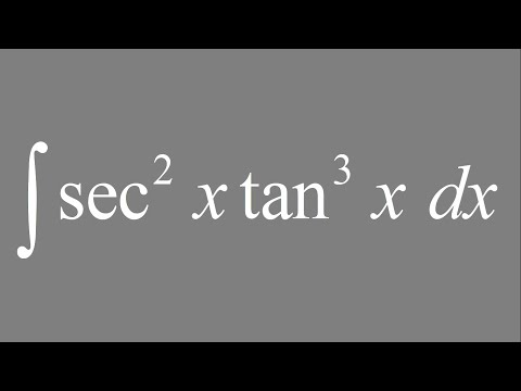 Integral of sec^2(x)tan^3(x) dx