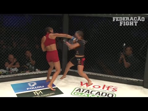 TBT - Relembre o nocaute de Kenia Smith no Federação Fight 8