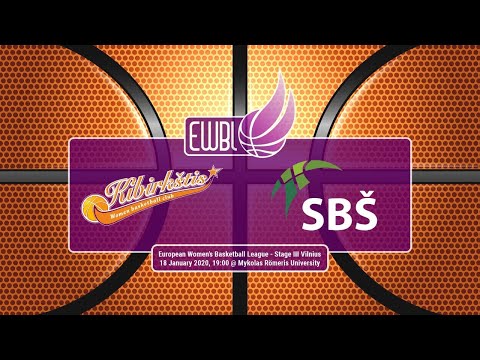 EWBL 2019/2020: Kibirkštis-MRU Vilnius – SBŠ Ostrava