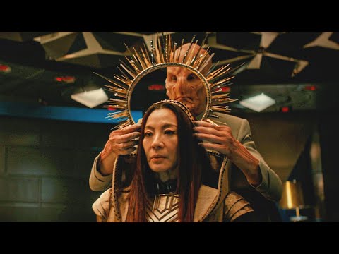 Saru Serves Georgiou - Star Trek Discovery 3x09