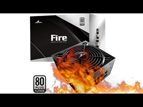 Testes de fontes - Fonte de 1200W com nome de fogo - Qual será o resultado!