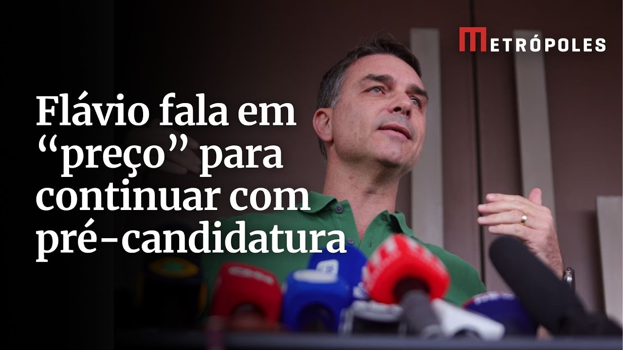 Íntegra: Flávio aponta possibilidade de não seguir com pré-candidatura a presidência