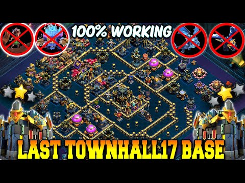 LAST TOWN HALL 17 WAR BASE LINK | *UPDATE* TH17 WAR AND LEGEND BASE LINK 2025 | TH17 BEST BASE LINK