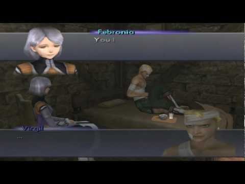 Xenosaga III HD Cutscene 145 - Feb and Virgil (Old Church) - JAPANESE