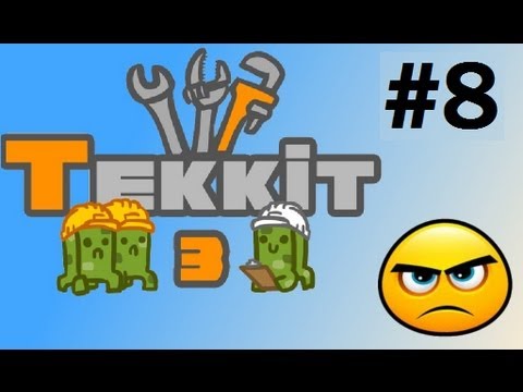 Tekkit With Grumpy E08 - How to Increase Storage with an Automatic Crafting Table