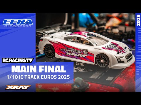 Main Final: 2025 1/10th IC Track European Championships