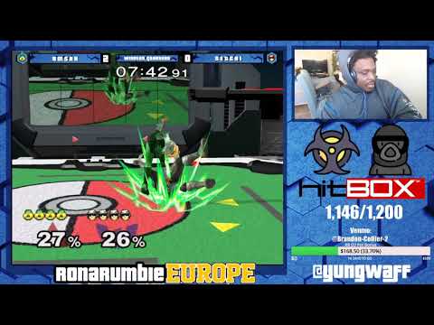 Rona Rumble: Europe 1 | Winner's Quarters | Amsah (Sheik) vs Setchi (C.Falcon)