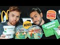 PROVÁMOS AS NOVIDADES FAST FOOD SAUDÁVEL McDonalds VS Burger King