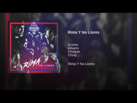Rima y no llores cancion red bull 2017