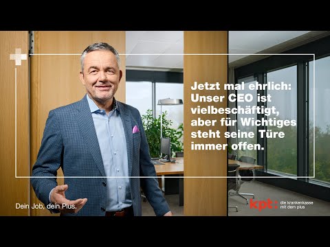 Jetzt mal ehrlich: Unser CEO ist vielbeschäftigt, aber für Wichtiges steht seine Türe immer offen