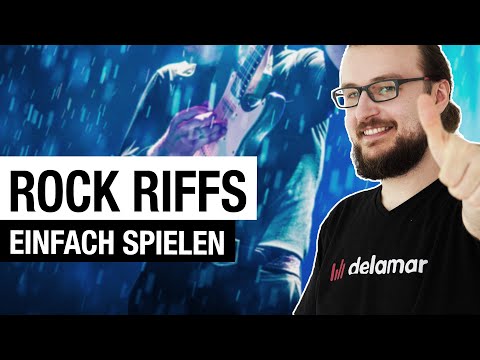 7 fette Rock-Riffs mit denen Du Gitarre lernen kannst ✅
