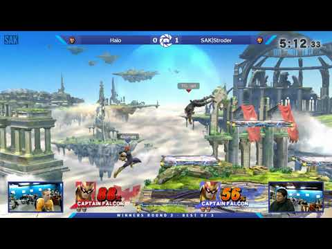 The Smash Lab 122 - Winners R2 - SAK|Stroder (Captain Falcon) vs Halo (Captain Falcon)