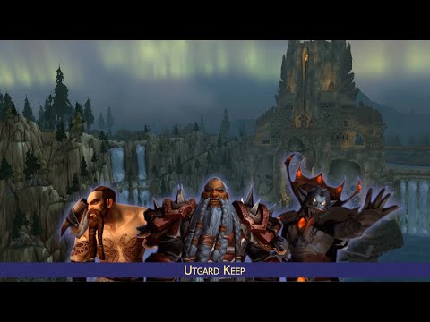 Warrior Tanking in Utgarde Keep in WoW WOTLK