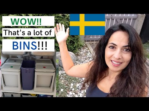 How Do Swedes Organize Their Trash Bins at Home. Can We do the Same?