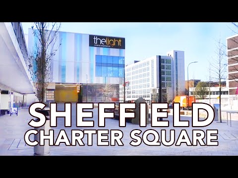 CHARTER SQUARE SHEFFIELD CITY CENTRE