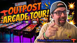 The Outpost Arcade And Pinball Tour!  Arizonas Newest Arcade!