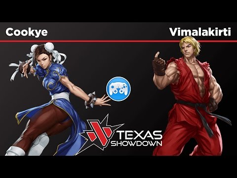 Texas Showdown 2017 3rd Strike - Cookye (Chun-Li) vs. Vimalakirti (Ken) - LR5