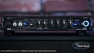 Video thumbnail for Gallien-Krueger MB Fusion 800 Bass Head by N Stuff Music