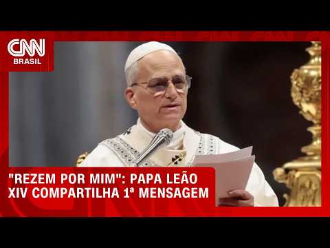 Papa Leão XIV compartilha primeira mensagem após diagnóstico de câncer | CNN 360°