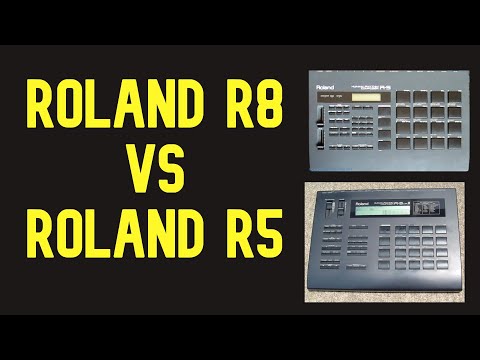ROLAND R8 VS R5 RHYTHM BOX | LUIS KAZANOVA