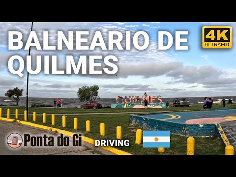 QUILMES CITY [DOWNTOWN and BALNEARIO] 2024 #DRIVING virtual tour 4k UHD - Buenos Aires - ARGENTINA