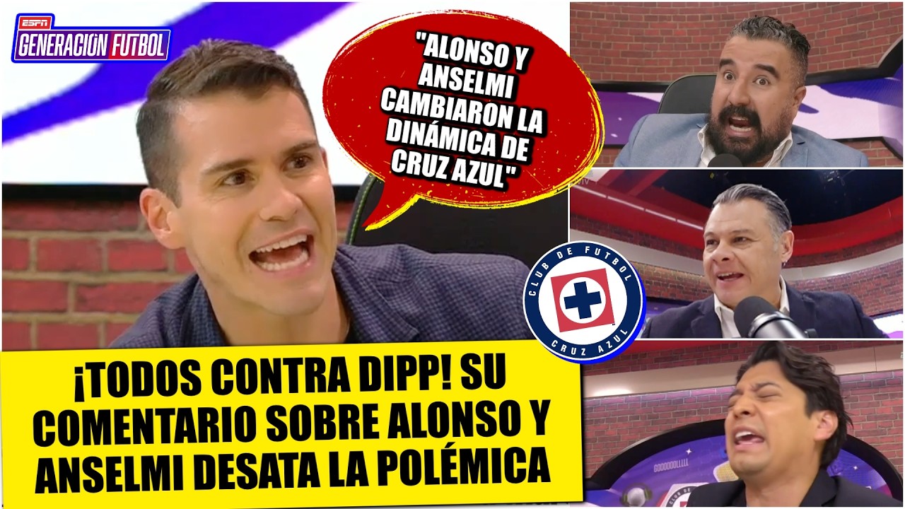TODOS EXPLOTAN vs DIPP. Comentó lo destacable de ALONSO: traer a ANSELMI al CRUZ AZUL | Generación F