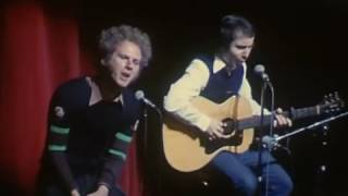 Simon &amp; Garfunkel  - Feelin groovy (live in France, 1970)