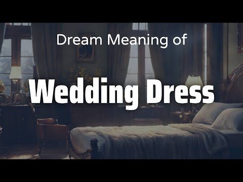 Wedding Dress Dream Meaning & Symbolism | Interpretation Psychology