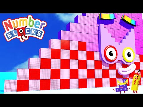 Numberblocks Step Squad NEW 1 to 182,000 BIGGEST -The Amazing New Meta Numberblocks HUGE PYRAMID