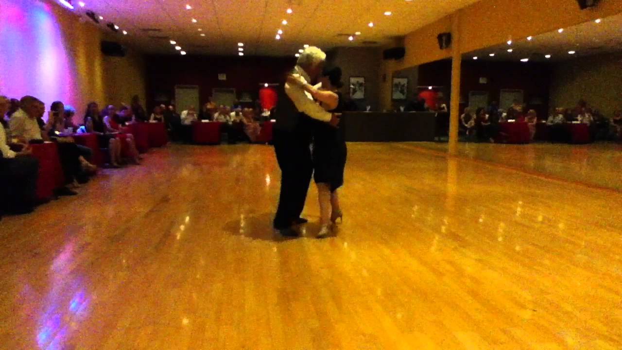 Guillermina Quiroga y Jorge Broggio Tango Performance to La Mariposa by Pugliese 05 30 2015