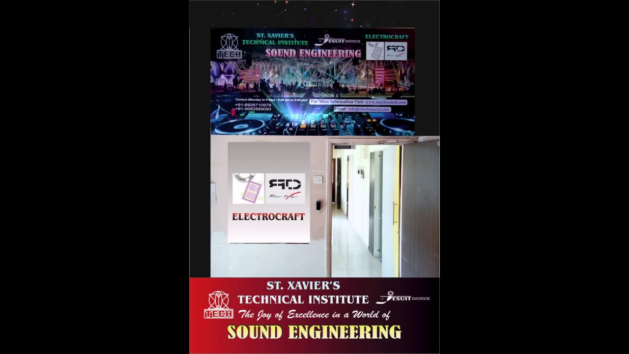 THE XTECH ELECTROCRAFT SOUND ENGINNERING COURSE