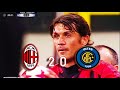 AC Milan Vs Inter Milan UCL 2004 2005 Highlights