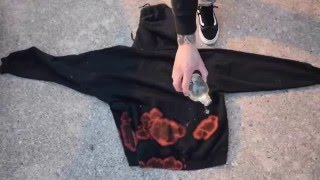 DIY Bleach Your Hoodie