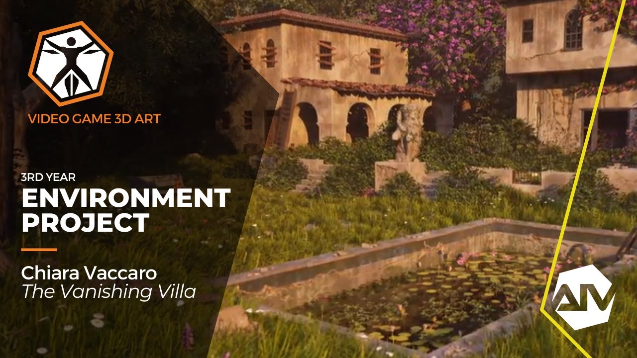 Chiara Vaccaro - Ancient Villa - 3D Environment Project
