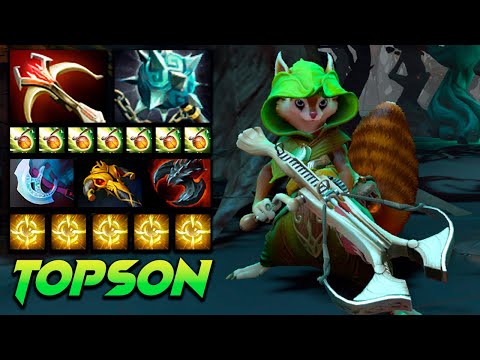 TOPSON HOODWINK - SUPER CARRY - Dota 2 Pro Gameplay [Watch & Learn]