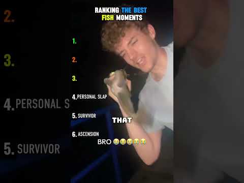 RANKING THE BEST FISH MOMENTS 🐟#usa