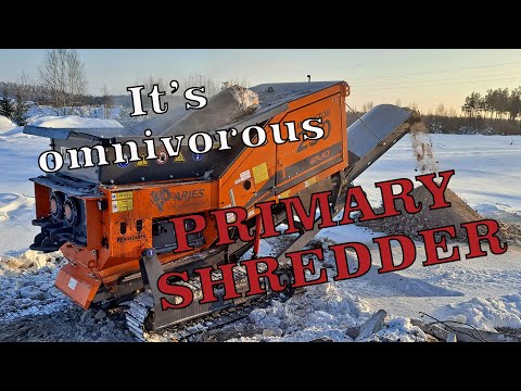 Arjes Impaktor 250 Evo on tour in Finland. It eats everything.