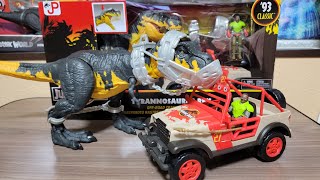 マテル ジュラシックワールド ジュラシックパーク '93クラシック ティラノサウルス オフロード・トラッカーパック(Tyrannosaurus Rex Off-Road Tracker Pack)