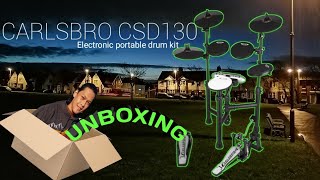 Video thumbnail for Unboxing CarlsBro CSD130 electric drum kit by Akee Conz