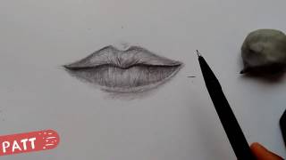 Download lagu How to draw lips | cara menggambar bibir | Tutorial mp3