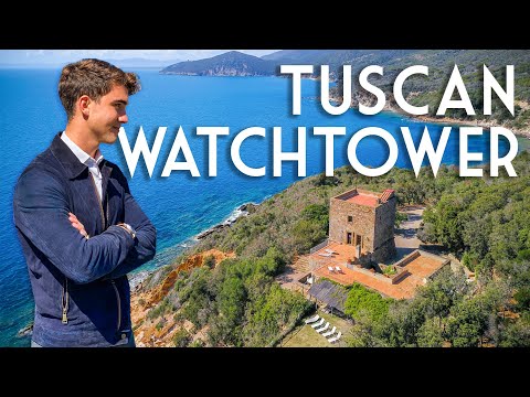 WATERFRONT VILLA WITH DIRECT SEA ACCESS, TUSCANY TALAMONE | TORRE IN VENDITA TOSCANA