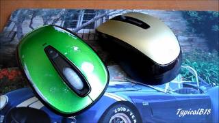 Video thumbnail for Microsoft Wireless Mobile Mouse 3500 (Gold) Overview/Look/Comparison to Microsoft 3000 (Green) by TypicalB18