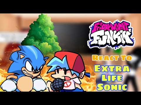 Extra-Life Sonic || Fnf React To High-Effort Revival || Fleetway Comics