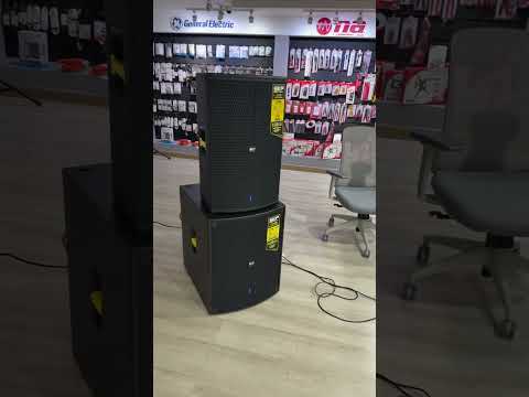 Parlantes activos Qw15 800W 136 DB y QW18S 1000W 135 DB Marca SKP