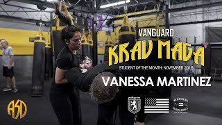 November 2018: Krav Maga Student of the Month, Vanessa Martinez