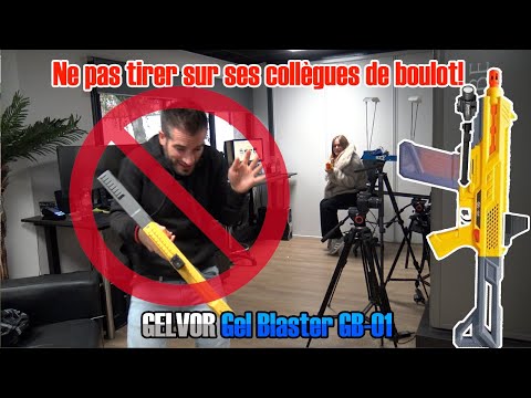 Don't shoot your coworkers! Gelvor Gel Blaster GB-01