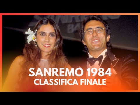 Sanremo 1984 - Tutte le canzoni in gara - Classifica finale