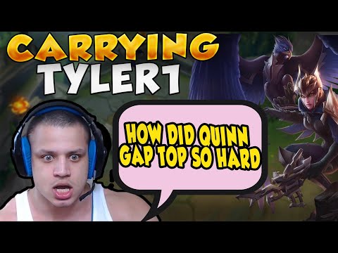 TYLER1 ADMIRES MY QUINN CARRYING HIM WHILE I TOP GAP AN 800LP CHALLENGER IRELIA (BEST PERFORMANCE)