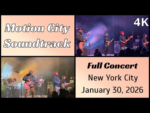 260130 Motion City Soundtrack - Full concert (20 songs) live @ Brooklyn Paramount, NYC 4K Fancam